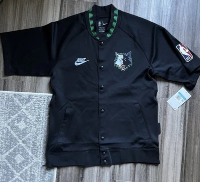 Minnesota Timberwolves Nike Warm Up Classic Edition Shirt Jacket Medium - Image 1 of 4