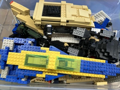 LEGO MIXED LOT SHERMAN TANK, BLUE THUNDER,  ROBOT, more 7 LBS PLEASE READ - Image 1 of 4