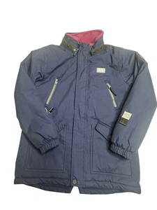 Lego Wear Kids Navy Blue Full Zip Breathable Winter Ski Jacket Size 128 8 yrs - Picture 1 of 5