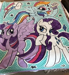 My Little Pony doppelseitige Wolkendecke, 60”x 70” - Bild 1 von 4