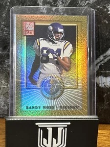 Donruss Elite Passing the Torch Randy Moss #/1500 Minnesota Vikings 2000 - Imagen 1 de 2