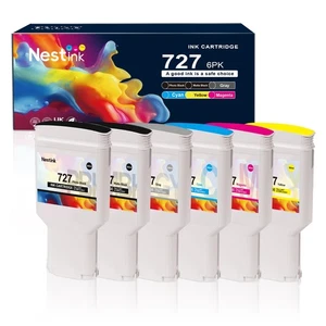 727 Ink Cartridges 300 ml Compatible 727 Ink Cartridges Replacement for HP 72... - Picture 1 of 6