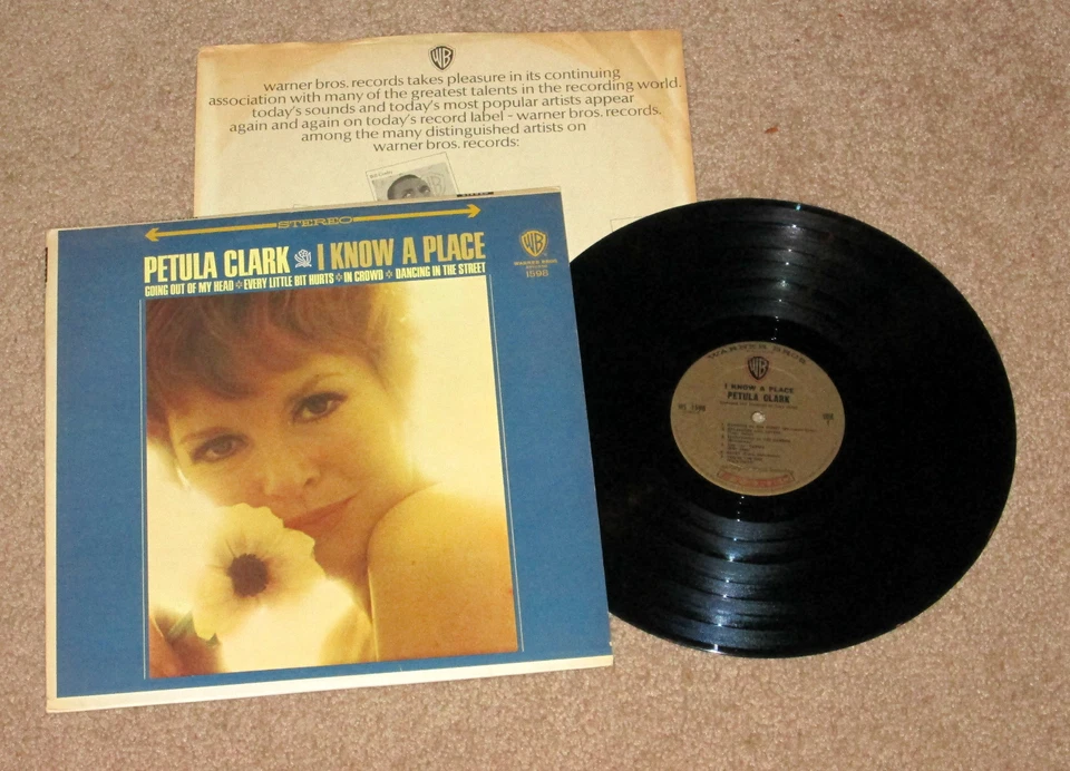 ROCK PETULA CLARK I KNOW A PLACE LP WARNER BROS. RECORD EXCELLENT 1965 Foto 1 de 1