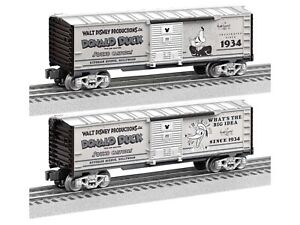 LIONEL 2328450 O SCALE DONALD DUCK VAULT BOXCAR