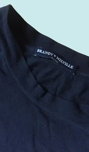 Brandy Melville Womens Unisex Black T-Shirt, Basic Tops, One Size Uk10 Medium - Picture 1 of 7