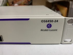 Alcatel-Lucent OmniSwitch OS6450-24L 24x 10/100 RJ45 + 2x 1G/10Gb SFP+ 1U Switch - Picture 1 of 6