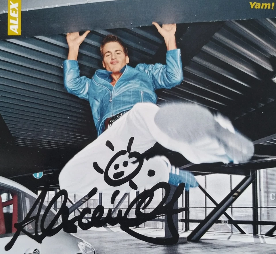 ALEXANDER KLAWS - Autogrammkarte 10x10cm - Sänger Fan Sammelkarte Autogramm YAM - Bild 1 von 1