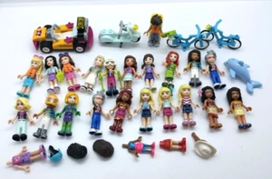 Lego Friends Lotto Minifigure Accessori Ricambi Veicoli - Foto 1 di 7