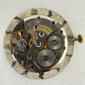 Vintage Croton 17 Jewel Manual Herren Armbanduhr Werk R34 B4842 mit Diamant Zifferblatt - Bild 1 von 2