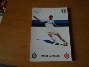 cartolina-INTER F.C. 2009-10-MATERAZZI-cm.10,5x15 - Picture 1 of 1