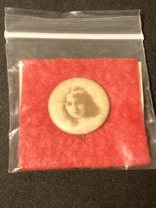 c1900 Pearl Revere Women’s Rights Sweet Caporal Cigarettes Pin Pinback Button - Picture 1 of 3