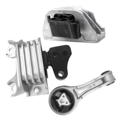 3PCS Front Right Motor & Trans Mount For Dodge Journey 2011-2018 2.4L Hydraulic - Image 1 of 4