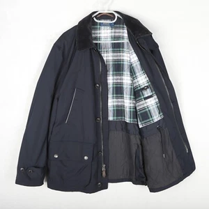 RALPH LAUREN Jacket Mens LARGE Padded Corduroy Collar Chore Barn Coat Classic - Picture 1 of 12