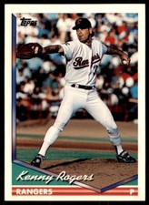 1994 Topps Kenny Rogers Baseball Card #413