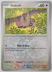 Slakoth 145/191 Sv08: Surging Sparks Reverse Holo NM - Picture 1 of 2