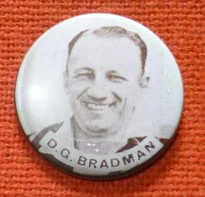AUSTRALIA DON BRADMAN REPRODUCTION BADGE D.G.BRADMAN circa 2000 (No 2) - Picture 1 of 2