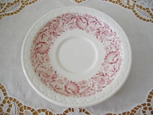 Platillo de taza de té vintage Syracuse China Restaurant Railroad ROXBURY Econo-Rim 6" - Imagen 1 de 4