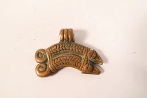 Alter Anhänger Bobo Chamäleon Lobi GX92 Old Guin Brass pendant chameleon Afrozip - Picture 1 of 4