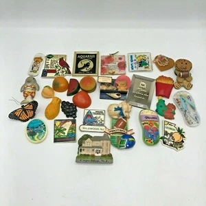 28 imanes vintage refrigerador nevera Jersey Shore MD NC Fruit Frases etc. - Imagen 1 de 10