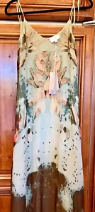 NUEVO CON ETIQUETAS INCREÍBLE VESTIDO CON CORREA LARGA CAMILLA FRANKS VERSAILLES ESTAMPADO (RARO) - Imagen 1 de 8