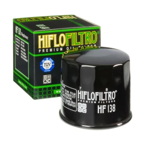 Filtro de aceite HIFLO HF138 para muchas motocicletas Aprilia Kawasaki Suzuki - Imagen 1 de 2