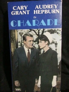 CHARADE VHS 1963 Murder Cary Grant Audrey Hepburn Walter Matthau EXCELLENT PLAY! - Bild 1 von 10