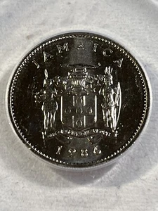 1986 Jamaica 10 Cents Coin Graded MS 66 by ANACS - Picture 1 of 4