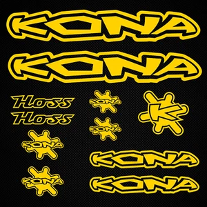 Calcomanías Kona Hoss pegatinas bicicleta de montaña marco horquilla bmx mtb adhesivo vinilo ORACAL - Imagen 1 de 8