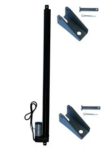Actuador lineal de 30" 30 pulgadas carrera 225 libras elevador 12 V voltios CC + soportes de montaje - Imagen 1 de 6
