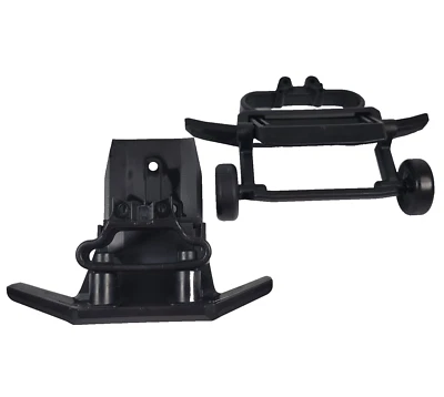 Compatível com Traxxas Rustler 4X4 VXL Wheelie Bar e para-choques dianteiro/traseiro com montagens 6776 - Imagem 1 de 4