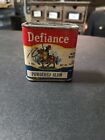 Rare 1929 Assoc. Food Stores Coldwater Mich. Defiance Powdered Alum Spice Tin