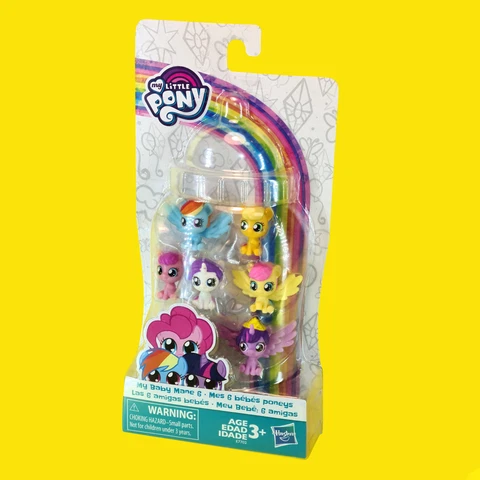 My Little Pony - My Baby Mane 6 - 1" Figure Set Walmart Exclusive (New) RARE Cover