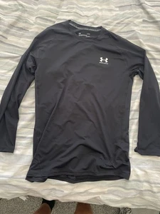 Under Armour Men's Coldgear Compression Baselayer Top Long Sleeve Large - Picture 1 of 3