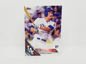Tarjeta base de novato 2016 Topps Baseball #85 Corey Seager, Dodgers (RC) - Imagen 1 de 2