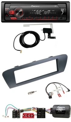 Pioneer 1DIN USB DAB MP3 Lenkrad Autoradio für Renault Grand Scenic ISO ab 2009 - Bild 1 von 4