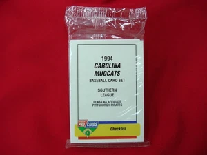 1994 CAROLINA MUDCATS FLEER PROCARDS MiLB 5SET B. MEACHUM PITTSBURGH PIRATES - Picture 1 of 5