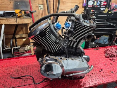 Kawasaki Vulcan 900 VN900 VN 900 2007 motor personalizado funcionando Foto 1 de 4