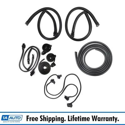 Juego de sellos para puerta de barandilla de techo para techo rígido Camaro Firebird Trans Am Foto 1 de 4