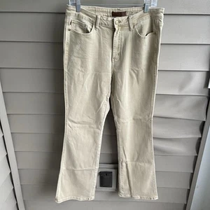 Judy Blue Jeans Damen 13/31 Straight Leg Garment Dyed Tan Stretch Nachhaltig - Bild 1 von 7