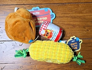 NUOVO Bark Box Giocattoli per Cani Ringraziamento Turkey Theme Med 20-50 libbre cane NUOVO con etichette - Foto 1 di 9