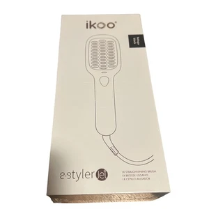 Ikoo E-Styler Jet 1x Cepillo Alisador Beluga Negro Pequeño Fácil Ligero Nuevo - Imagen 1 de 7