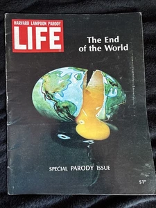 Special Harvard Lampoon Parody Life Magazine The End of the World 1968 - Foto 1 di 6