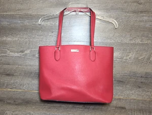 Kate Spade New York Laurel Way Medium Daily Tote Saffiano Leather Red Designer - Bild 1 von 23