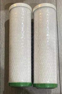 2) Pentek CBU-10 Carbon Block Filter Cartridge (155271-43) For UV Systems 10" - Picture 1 of 4