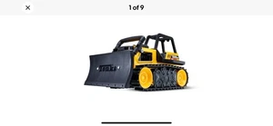 Tonka Steel Classics Bulldozer - Made with Steel & Sturdy Plastic, Yellow Toy... - Picture 1 of 6
