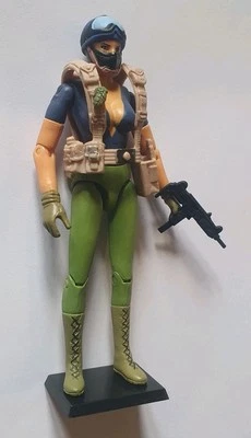 Figura de acción personalizada GI JOE 3,75 pulgadas cobra mujer soldado oficial soldado Foto 1 de 4