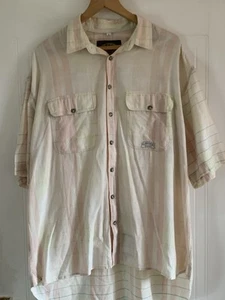 Men's Vintage XXL CAMEL Trophy Adventure Wear Safari short Sleeve Pocket Shirt - Picture 1 of 16