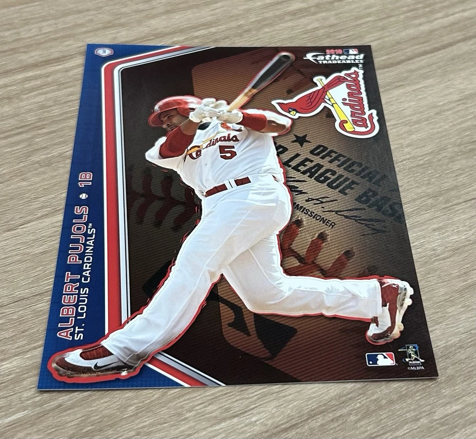 Albert Pujols St. Louis Cardinals Removable/ Reusable Fathead MINI Sticker! - Image 1 of 1
