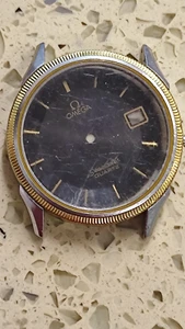 Omega Seamaster Pie Pan 1342 Gehäuse & schwarzes Zifferblatt für Ersatzteile - Bild 1 von 12