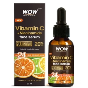 WOW Skin Science Vitamin C Serum Brightening, Anti-aging Skin Repair, - Picture 1 of 5